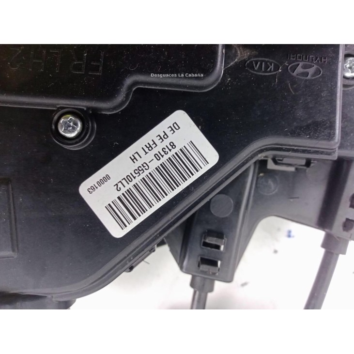 81310G5510LL2 CERRADURA PUERTA LAT DEL IZQ KIA NIRO |Desguaces La Cabaña