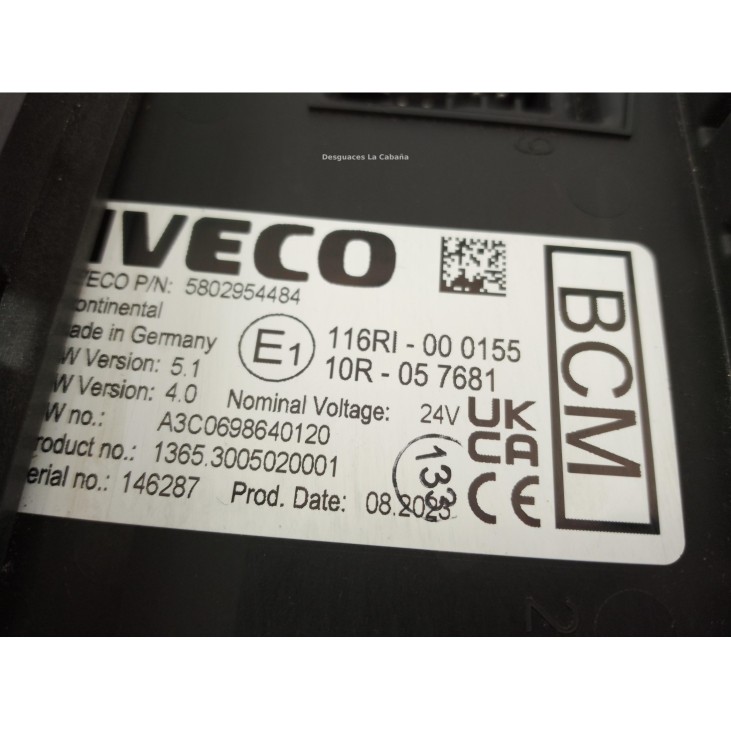 5802954484 MODULO ELECTRONICO  IVECO Stralis|Desguaces La Cabaña