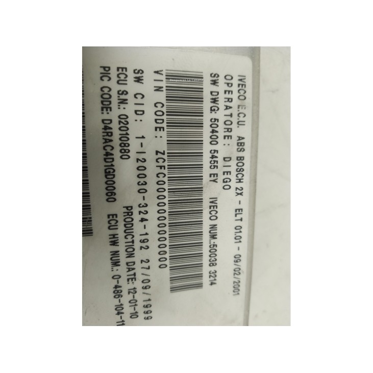 504005455 500383214 MODULO ELECTRONICO  IVECO EuroCargo|Desguaces La Cabaña