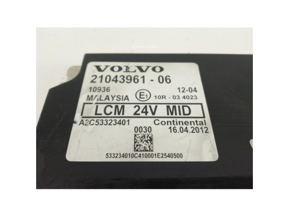 21043961 MODULO ELECTRONICO  VOLVO FH|Desguaces La Cabaña