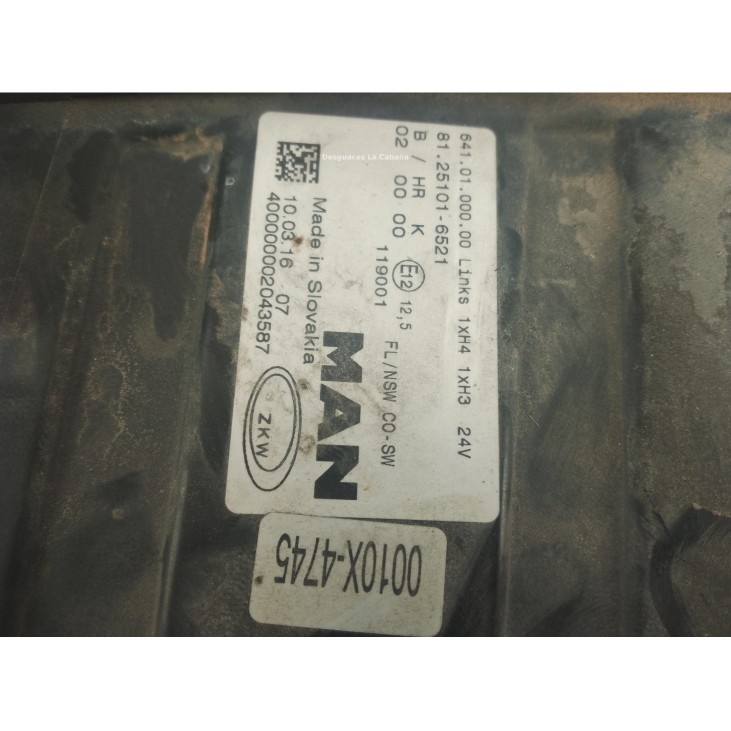 81615100922 ESCALON DER MAN TGX|Desguaces La Cabaña 2