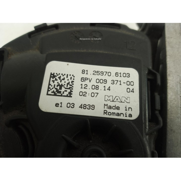 81259706103 PEDAL ACELERADOR MAN TGX|Desguaces La Cabaña