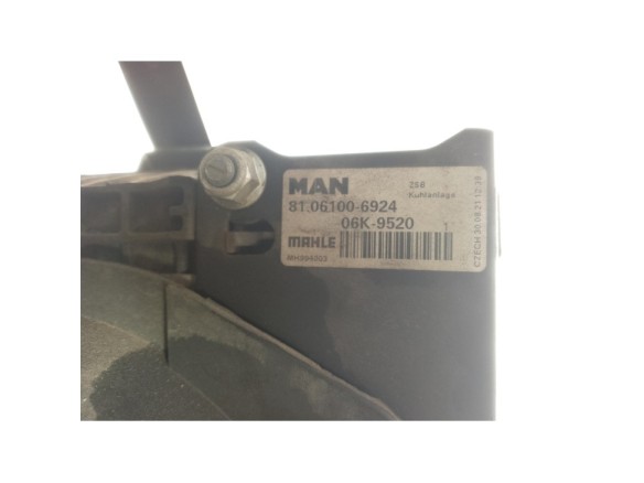 81061006924 RADIADOR AGUA  MAN TGX II|Desguaces La Cabaña