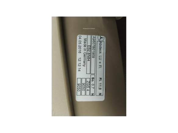 A9607801909 TECHO SOLAR MERCEDES BENZ ACTROS MP4|Desguaces La Cabaña