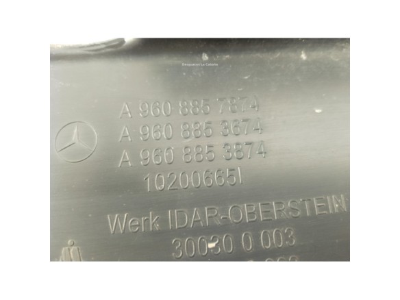 A9608857874 TAPA NIEBLA IZQ MERCEDES BENZ ACTROS MP4|Desguaces La Cabaña
