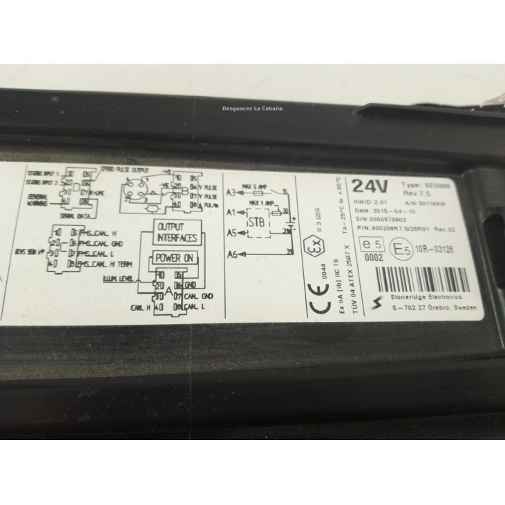 81521026101 VALVULA FILTRO SECANTE MAN TGA|Desguaces La Cabaña 2