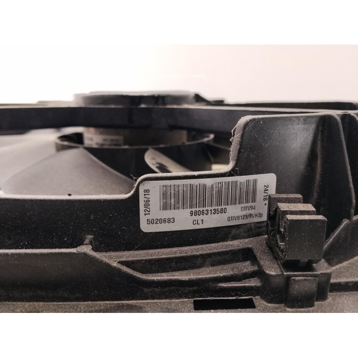 9836638080 ELECTROVENTILADOR PEUGEOT 308 II|Desguaces La Cabaña