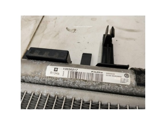 95530543 RADIADOR AIRE ACONDICIONADO OPEL INSIGNIA A Sedán (G09)|Desguaces La Cabaña