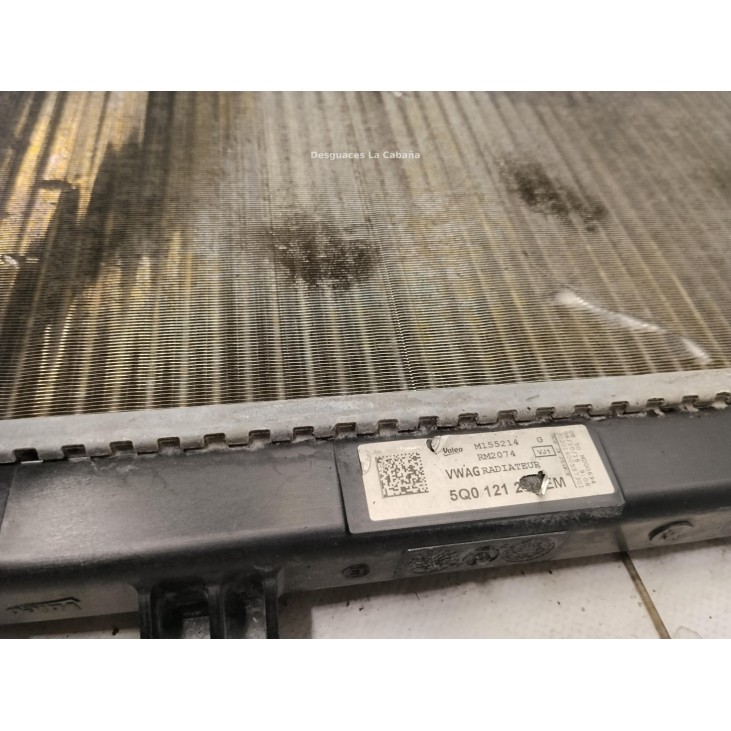 5Q0121251GQ RADIADOR AGUA SEAT LEON (5F1)|Desguaces La Cabaña