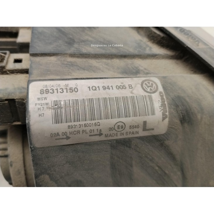 1Q1941005D FARO IZQUIERDO VW EOS (1F7, 1F8)|Desguaces La Cabaña