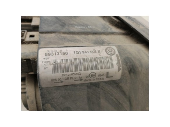 1Q1941005D FARO IZQUIERDO VW EOS (1F7, 1F8)|Desguaces La Cabaña