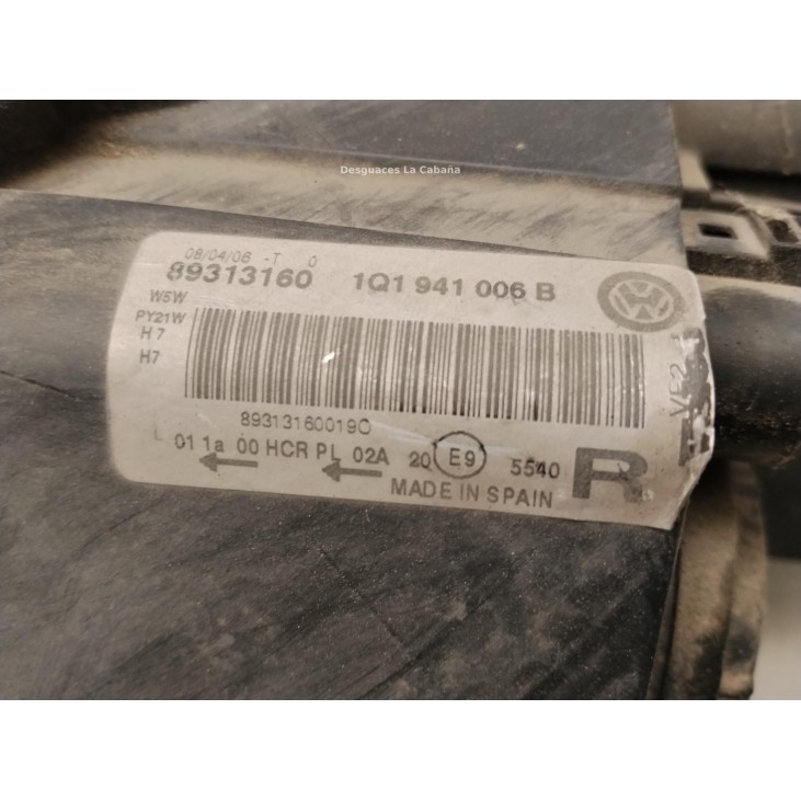 1Q1941006D FARO DERECHO VW EOS (1F7, 1F8)|Desguaces La Cabaña