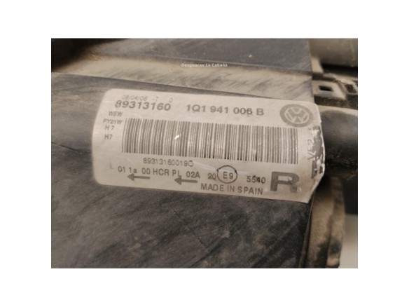 1Q1941006D FARO DERECHO VW EOS (1F7, 1F8)|Desguaces La Cabaña