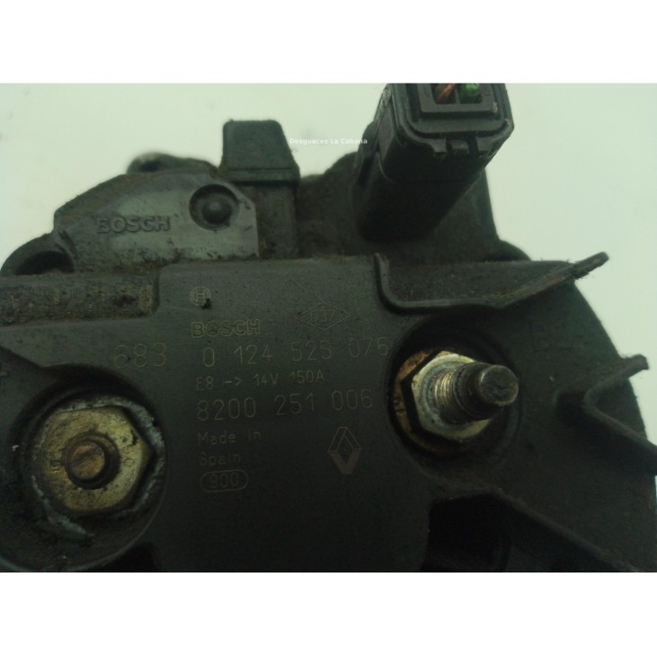 8200251006 ALTERNADOR OPEL MOVANO Furgón (X70)|Desguaces La Cabaña