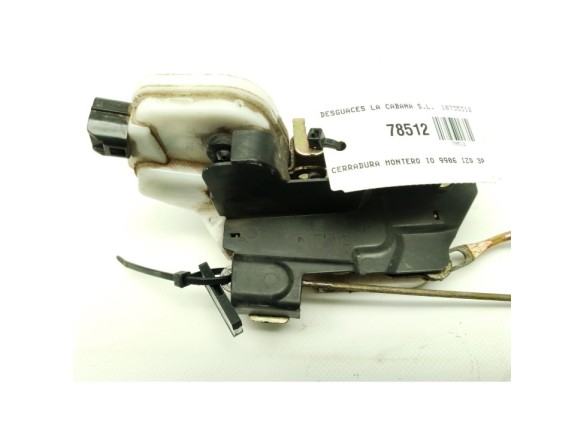 CERRADURA PUERTA LAT DEL IZQ MITSUBISHI MONTERO IO (H6_W, H7_W)|Desguaces La Cabaña