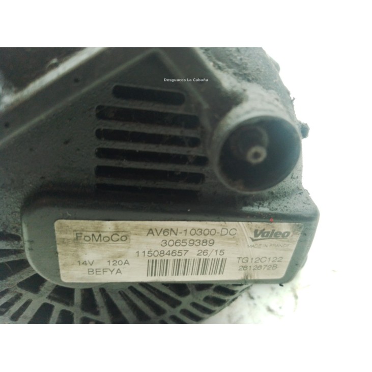 AV6N10300DC, 30659389 ALTERNADOR FORD FOCUS III|Desguaces La Cabaña