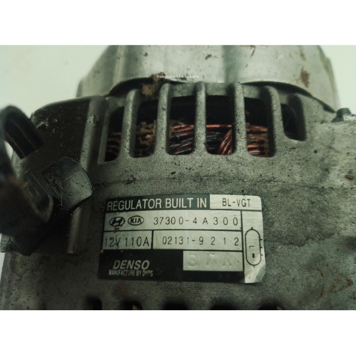 373224A310, 373004A300 ALTERNADOR KIA SORENTO I (JC)|Desguaces La Cabaña
