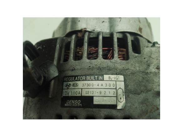 373224A310, 373004A300 ALTERNADOR KIA SORENTO I (JC)|Desguaces La Cabaña