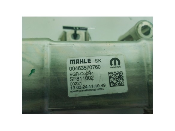 0000046358803, 00463570760 ENFRIADOR EGR FIAT DUCATO Furgón (250_, 290_)|Desguaces La Cabaña