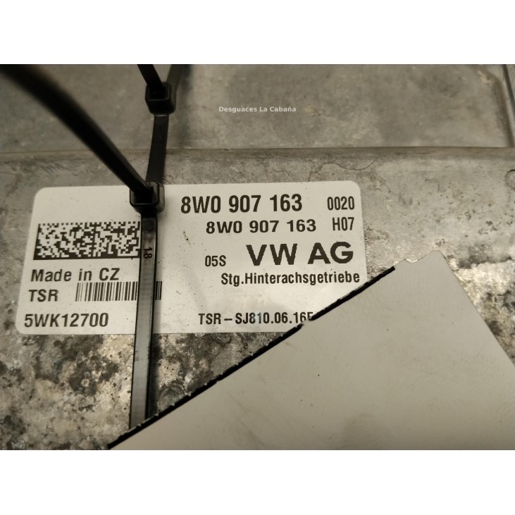  8W0907163 MODULO ELECTRONICO AUDI Q7 (4MB)|Desguaces La Cabaña