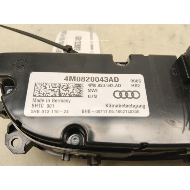 4M0919158C SWI MANDO CLIMA AUDI Q7 (4MB)|Desguaces La Cabaña