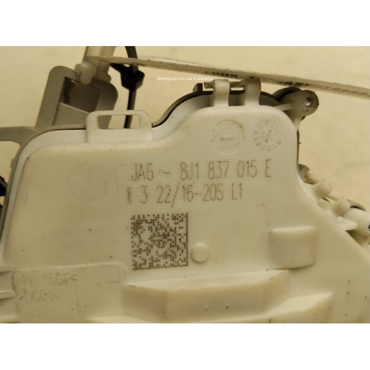 8J1837015E CERRADURA PUERTA LAT DEL IZQ AUDI Q7 (4MB)|Desguaces La Cabaña
