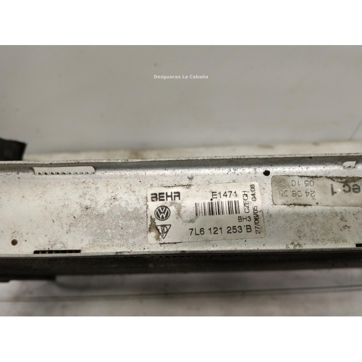 7L0121253A RADIADOR AGUA VW TOUAREG (7LA, 7L6, 7L7)|Desguaces La Cabaña