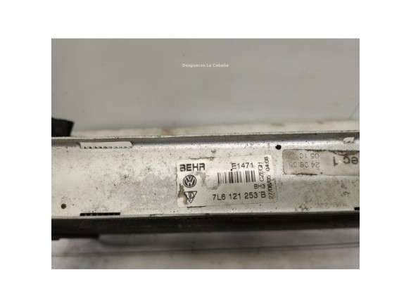 7L0121253A RADIADOR AGUA VW TOUAREG (7LA, 7L6, 7L7)|Desguaces La Cabaña