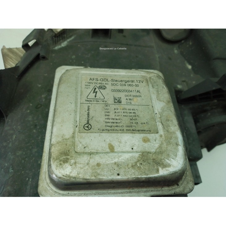 A2118204861 FARO DERECHO MERCEDES BENZ CLASE E T-Model (S211)|Desguaces La Cabaña