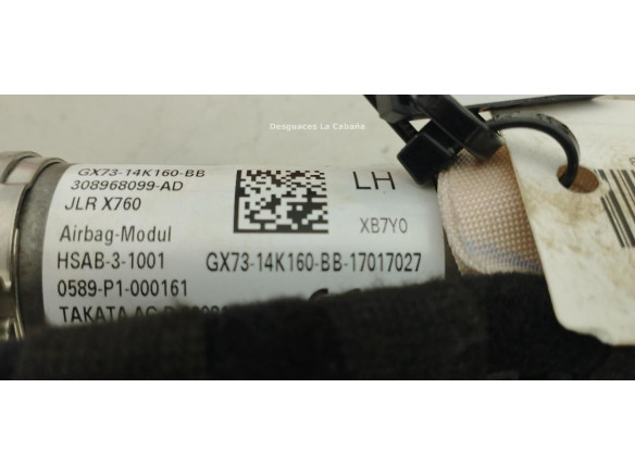 GX7314K160BB AIRBAG CORTINA IZQ JAGUAR XE (X760) |Desguaces La Cabaña