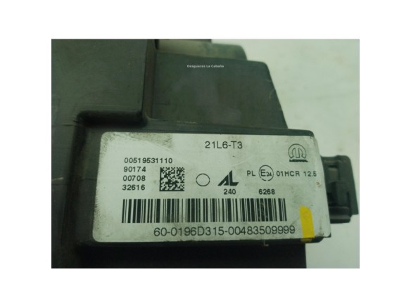 0000052102756, 00519531110 FARO IZQUIERDO JEEP RENEGADE Todo terreno, cerrada (BU)|Desguaces La Cabaña