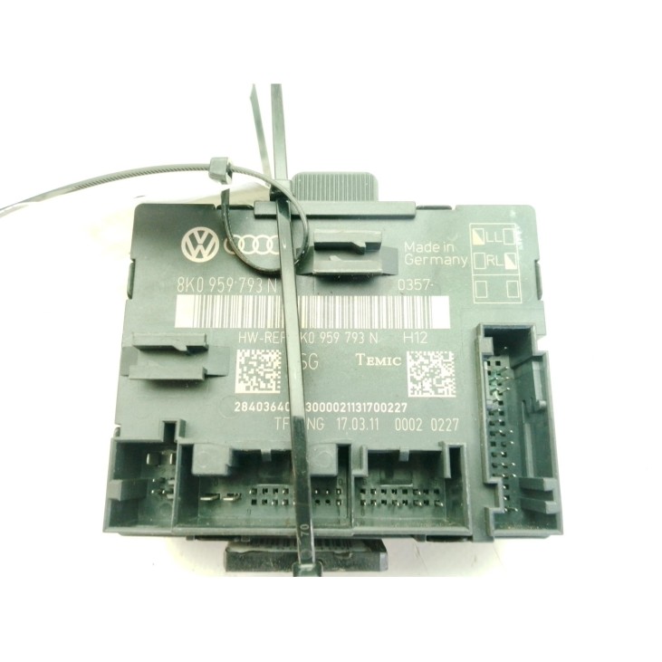 8K0959795F, 8K0959793N CENTRALITA PUERTA AUDI A4 Avant (8K5, B8)|Desguaces La Cabaña