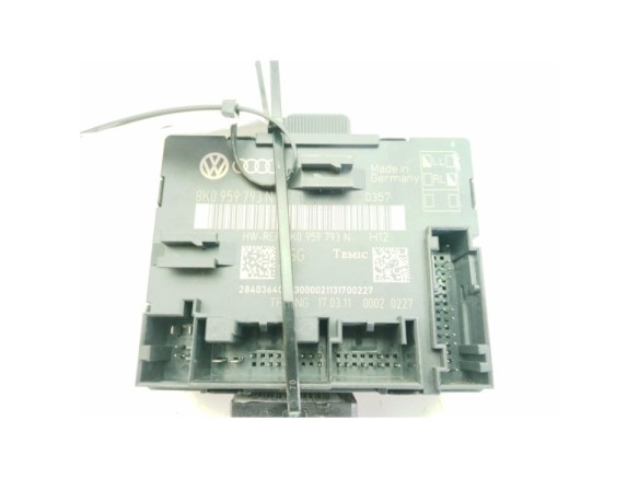 8K0959795F, 8K0959793N CENTRALITA PUERTA AUDI A4 Avant (8K5, B8)|Desguaces La Cabaña