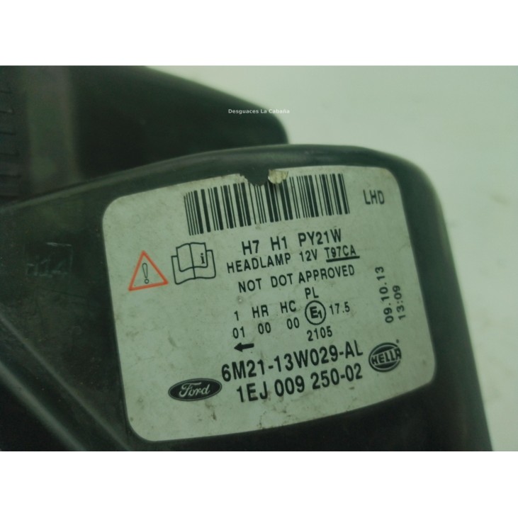 1791503, 6M2113W029AL FARO DERECHO FORD S-MAX (WA6)|Desguaces La Cabaña