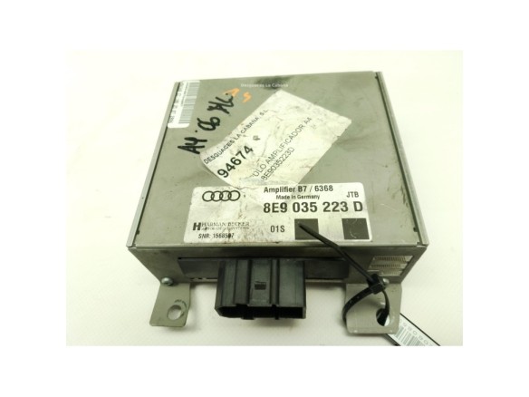 8E9035223D AMPLIFICADOR ANTENA AUDI A4 (8EC, B7)|Desguaces La Cabaña