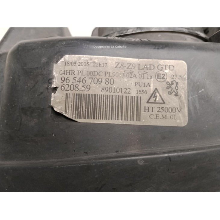 620859 FARO IZQUIERDO PEUGEOT 607 (9D, 9U)|Desguaces La Cabaña