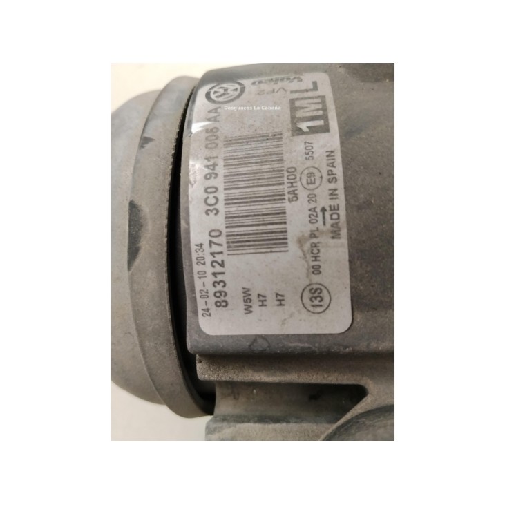 3C0941005AA FARO IZQUIERDO VW PASSAT (3C2)|Desguaces La Cabaña