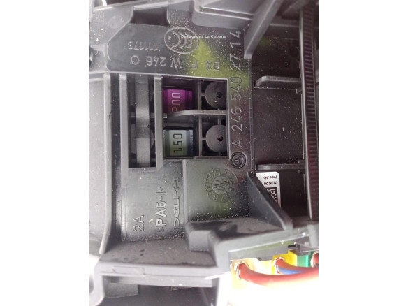 A2465402714 CAJA FUSIBLES INTERIOR (BSI) MERCEDES BENZ CLASE A (W176) |Desguaces La Cabaña