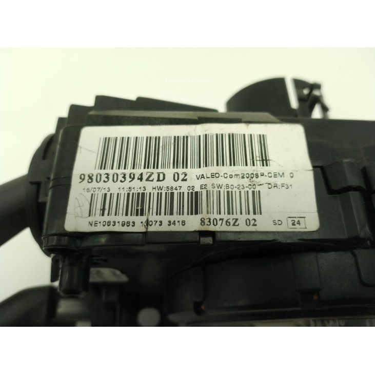 98030394ZD MANDO COMPLETO PEUGEOT 208|Desguaces La Cabaña