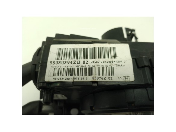 98030394ZD MANDO COMPLETO PEUGEOT 208|Desguaces La Cabaña