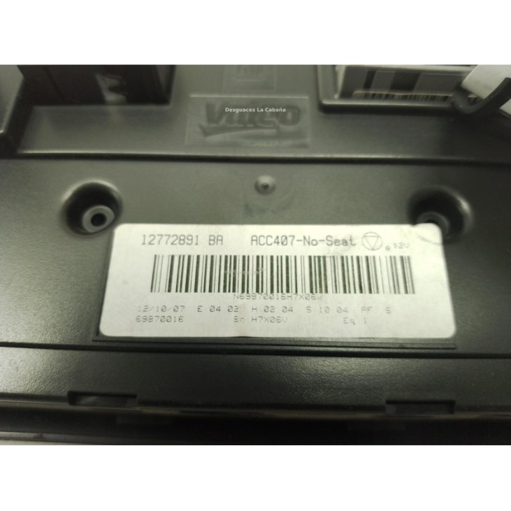 12772891BA MANDO CLIMA SAAB 9-3 (YS3F)|Desguaces La Cabaña