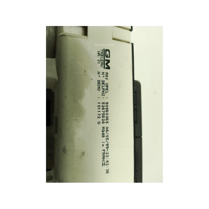 90560365 MANDO CALEFACCION OPEL ASTRA G Fastback (T98)|Desguaces La Cabaña