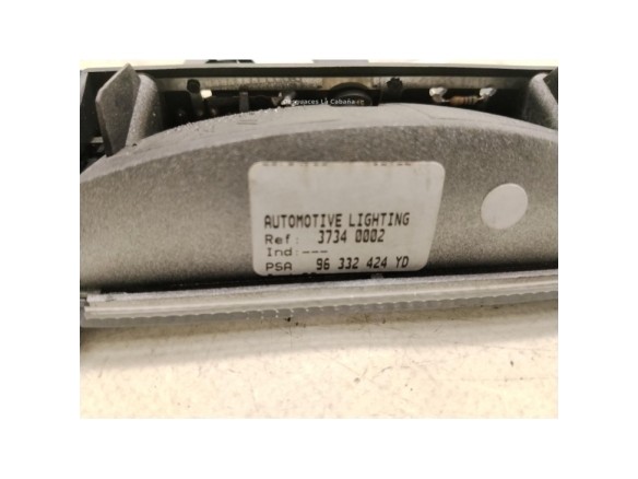 6362L9 PLAFON TRA PEUGEOT 607 (9D, 9U)|Desguaces La Cabaña