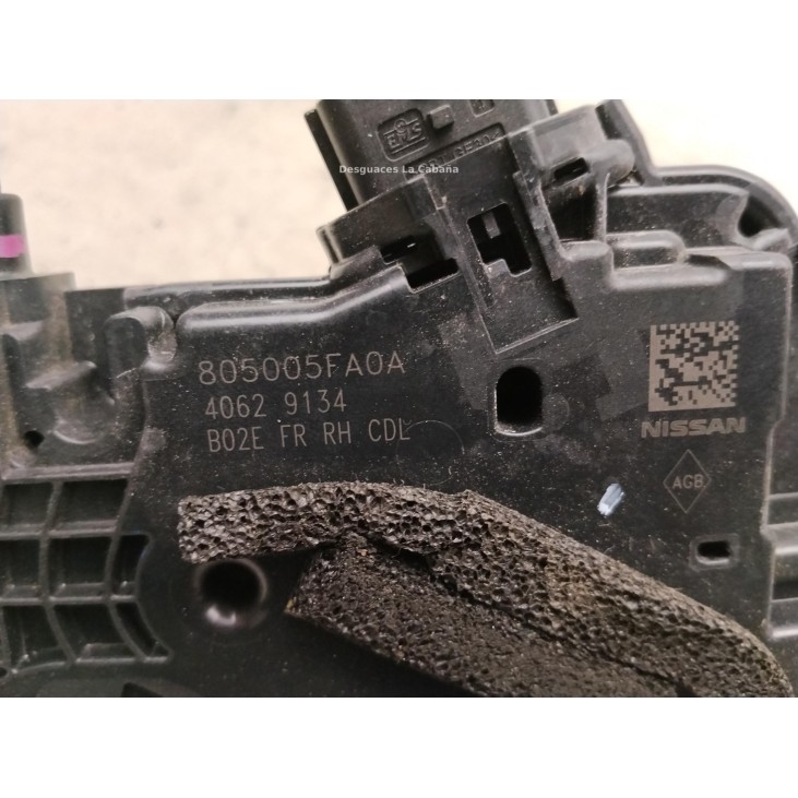   CERRADURA PUERTA LAT DEL DER NISSAN MICRA V (K14)|Desguaces La Cabaña