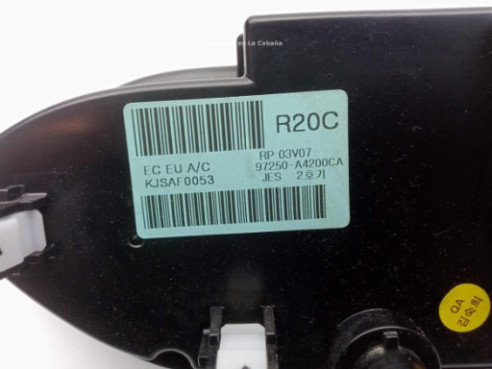 97250A4200CA MANDO CLIMA KIA CARENS IV |Desguaces La Cabaña