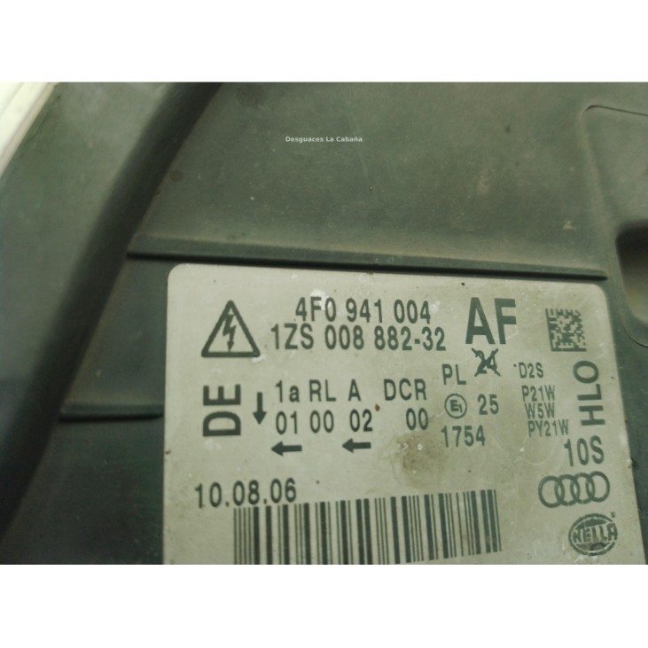 4F0941030FG, 4F0941004 FARO DERECHO AUDI A6 (4F2, C6)|Desguaces La Cabaña