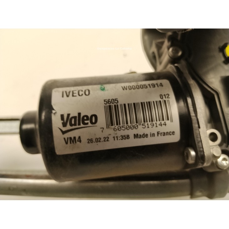  W000051914 MOTOR LIMPIAPARABRISAS DEL IVECO DAILY VI Caja/Chasis|Desguaces La Cabaña