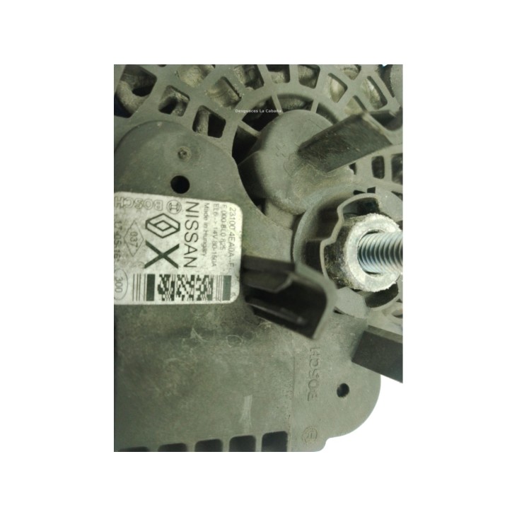 231004EA0AF ALTERNADOR NISSAN PULSAR Fastback (C13)|Desguaces La Cabaña