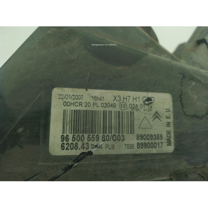 620843, 9650055980 FARO IZQUIERDO CITROEN C5 II (RC_)|Desguaces La Cabaña