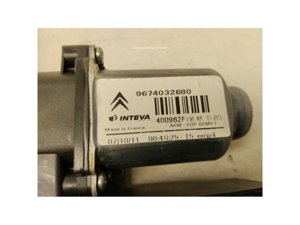9222CT ELEVALUNAS PUERTA LAT DEL DER CITROEN C4 Grand Picasso I (UA_)|Desguaces La Cabaña